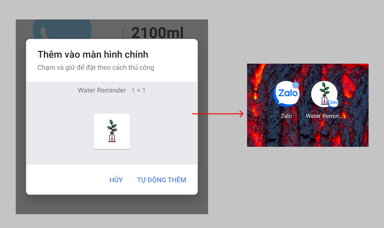 Truy cập Mini App qua shortcut